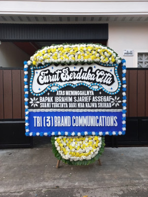 Papan Bunga Duka di Kalis